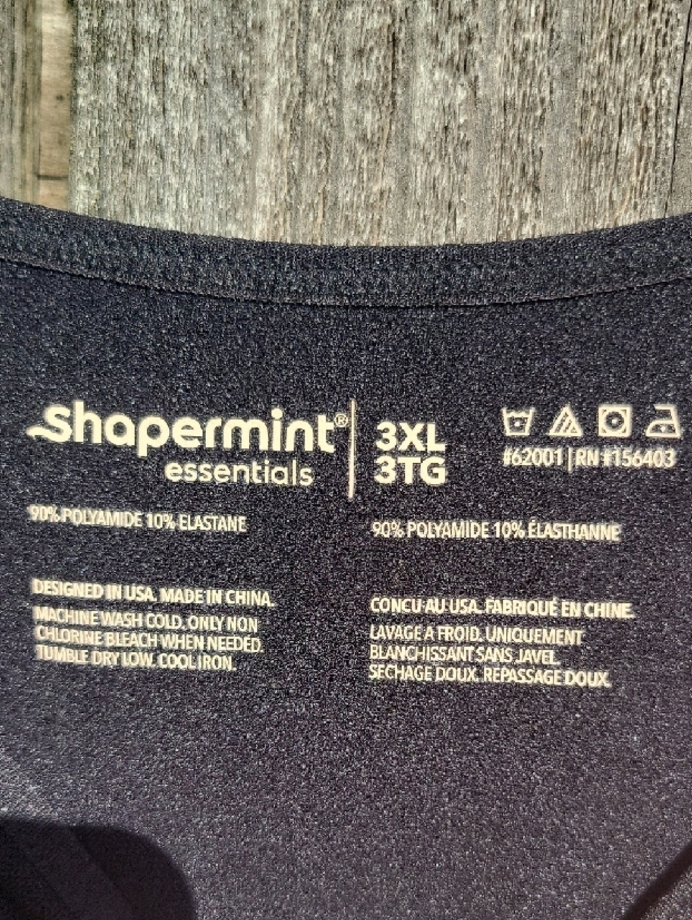 Shapermint Black Shapewear Tank Cami with Adjustable Straps New with Tags - Picture 3 of 6
